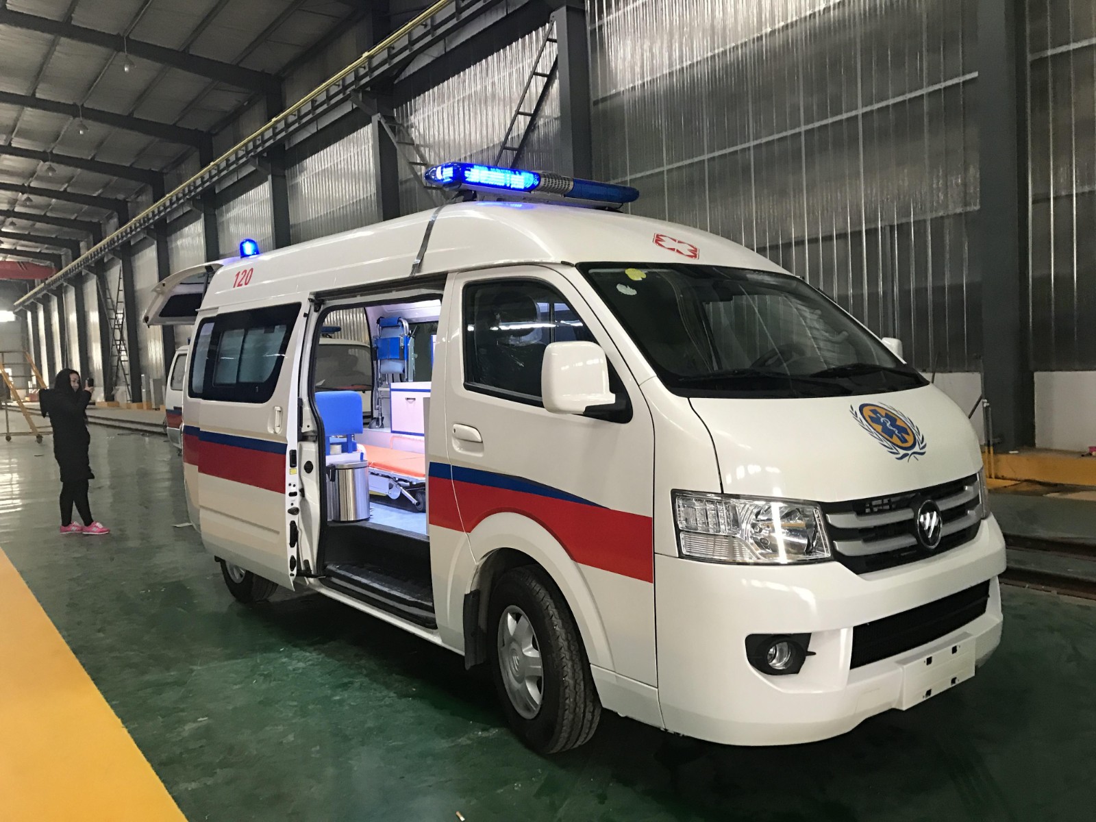 白银救护车转院