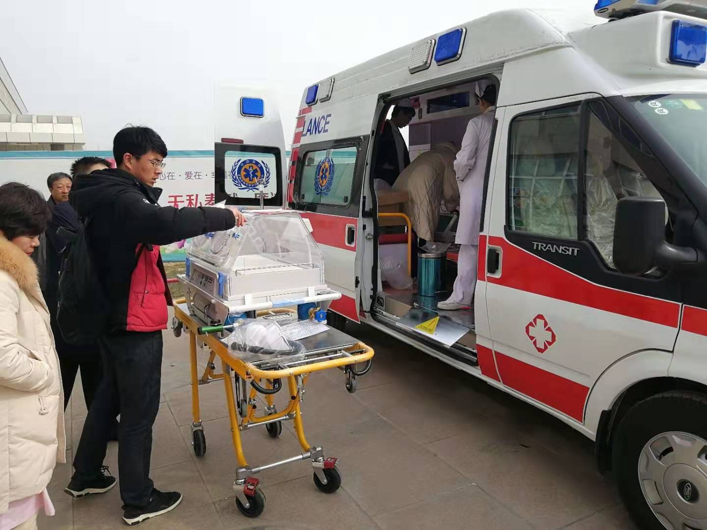 白银救护车转院